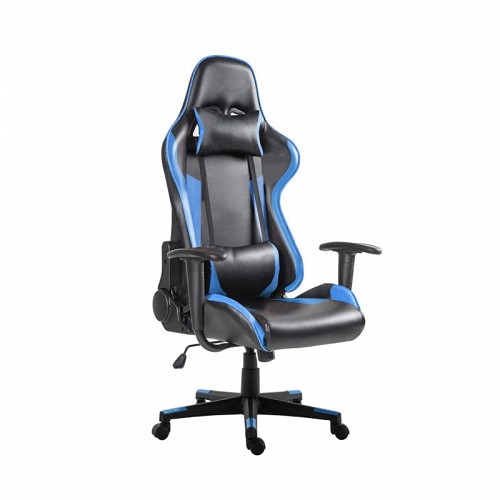 Καρέκλα Gaming Χρώματος Μπλε Hoppline HOP1000874-2