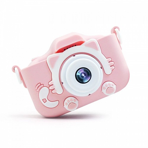 Παιδική Ψηφιακή Φωτογραφική Μηχανή Χρώματος Ροζ SPM 5908222219888-Pink